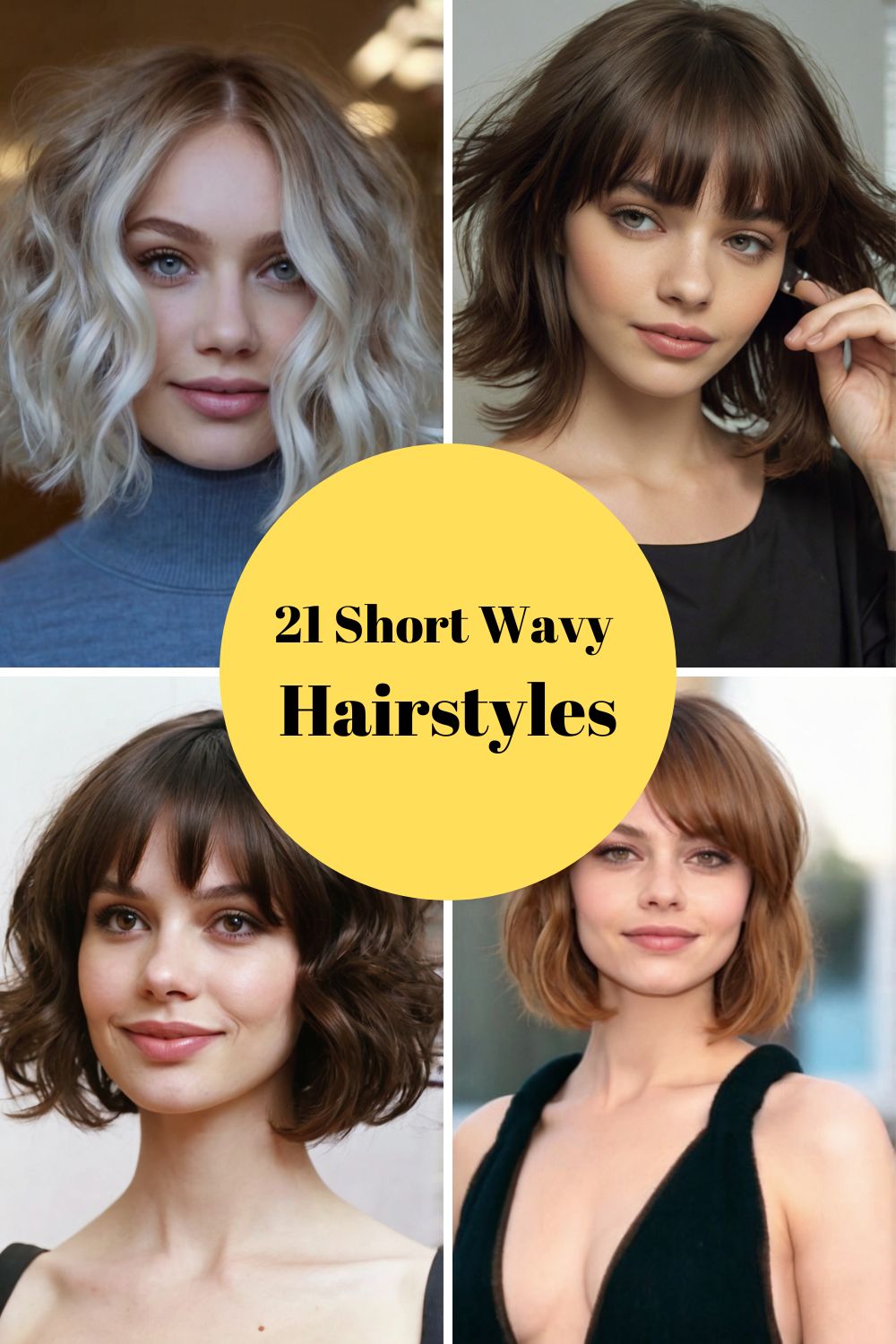 21 Short Wavy Hairstyles