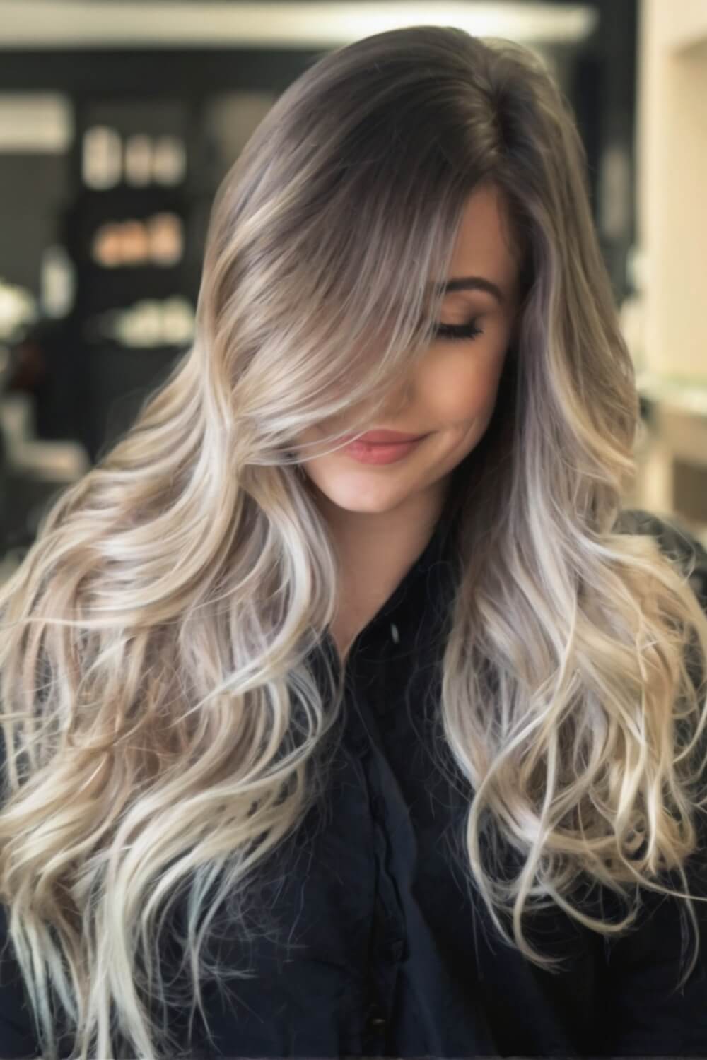 Ash Blonde Balayage