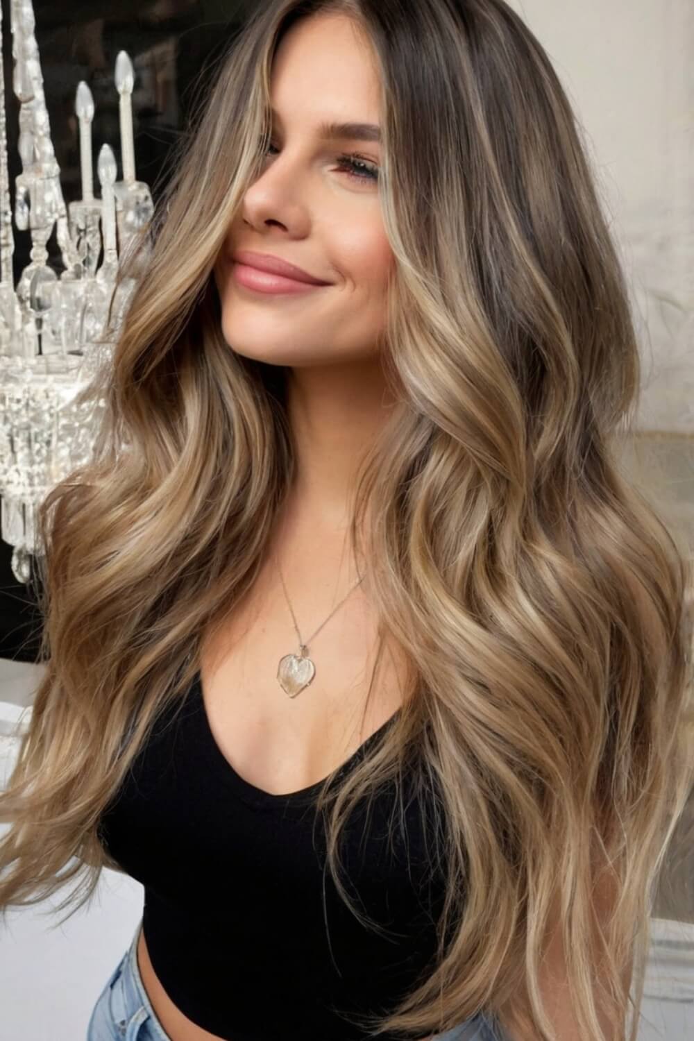 Beige Blonde Balayage