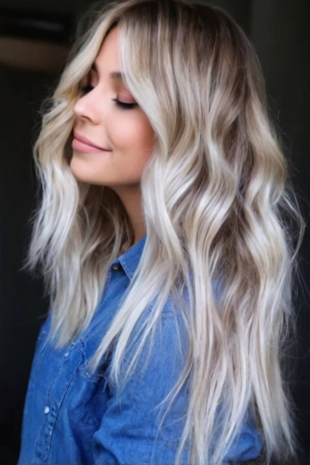 Bright Blonde Balayage