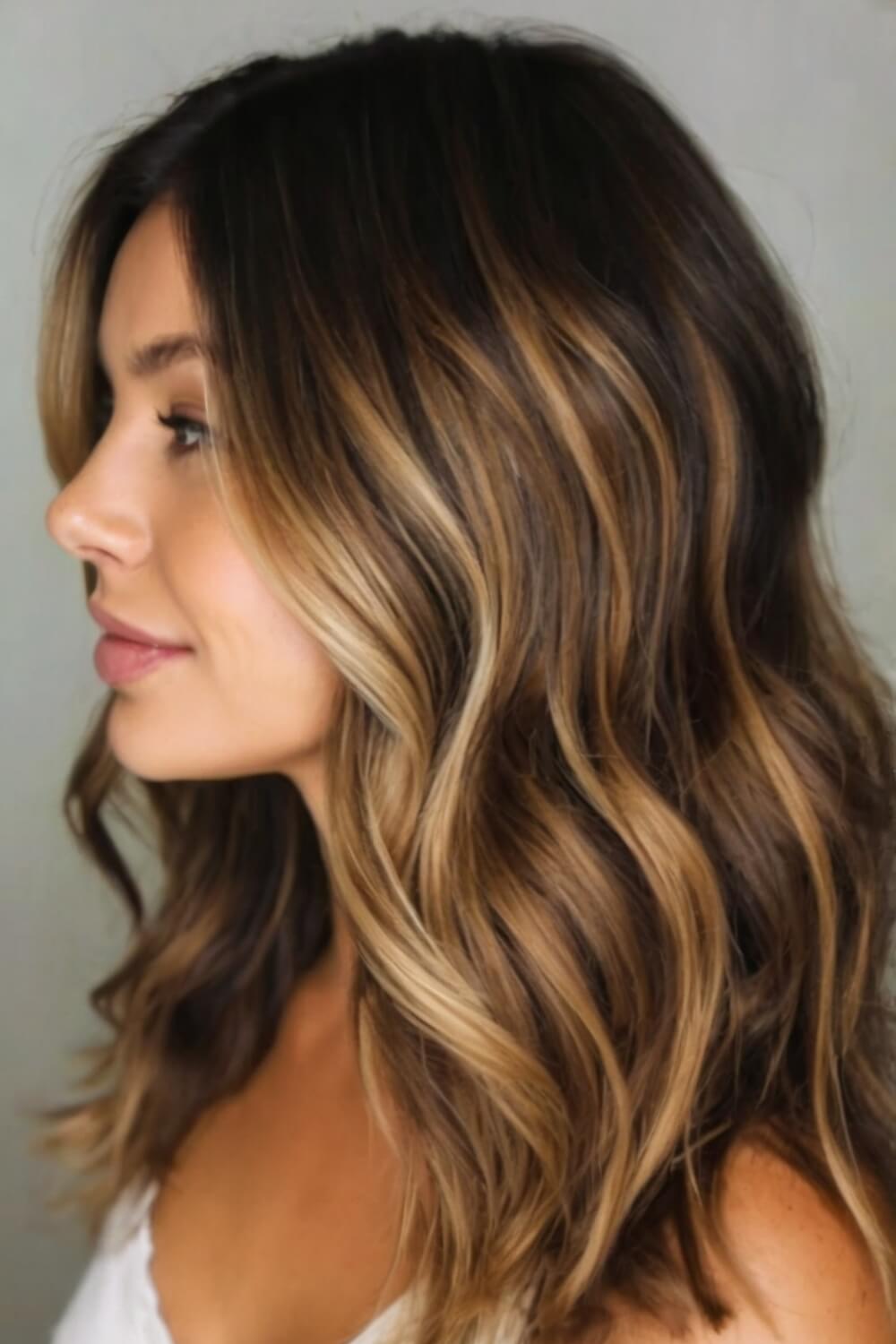 Chocolate and Honey Balayage