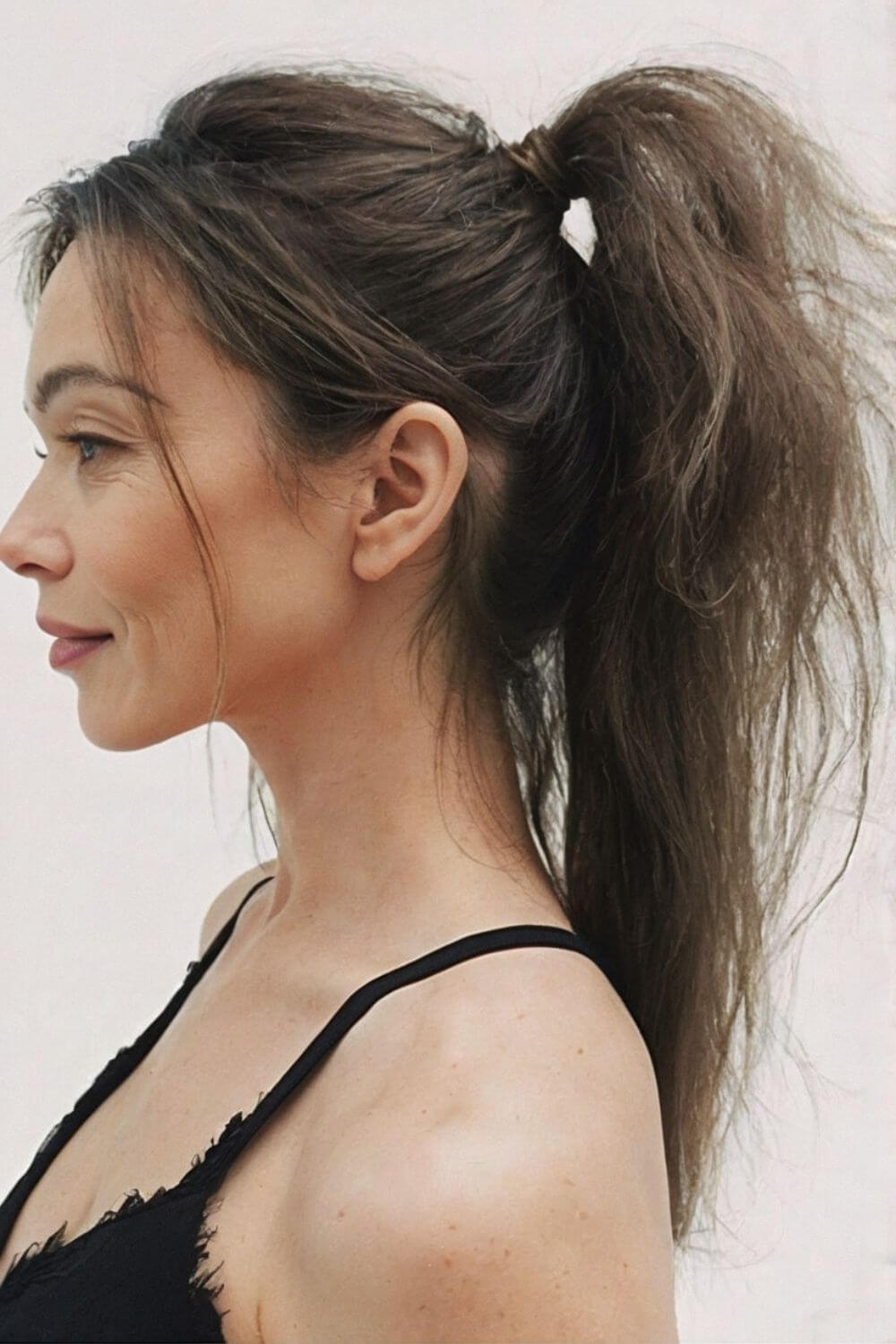 High Messy Ponytail 11