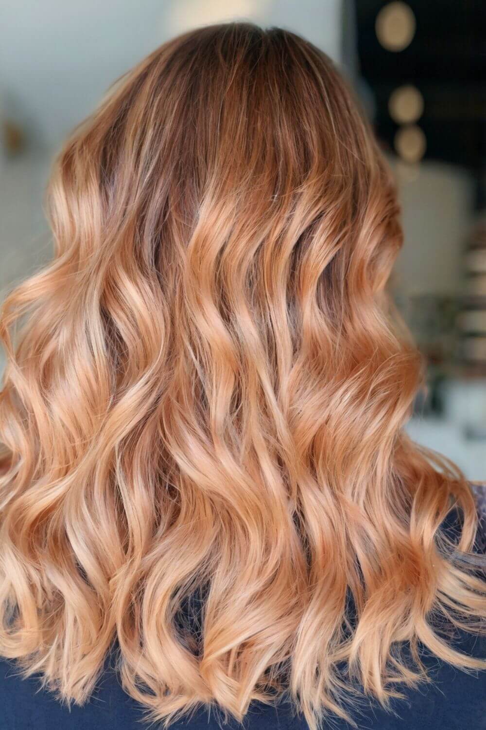 Metallic Copper Ombre