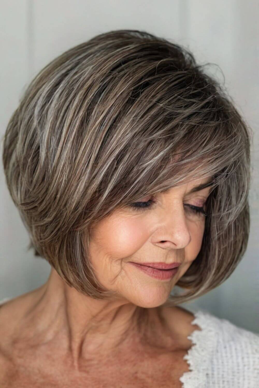 Short Rounded Bob 11