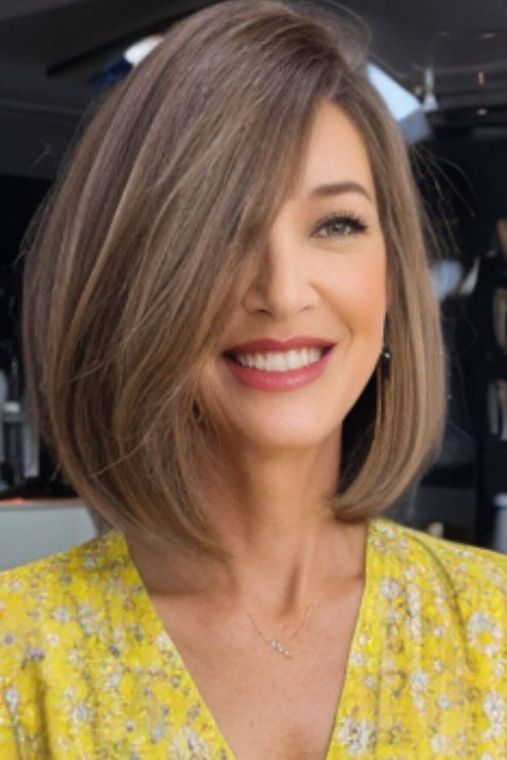 Sleek Bob with Side Part11