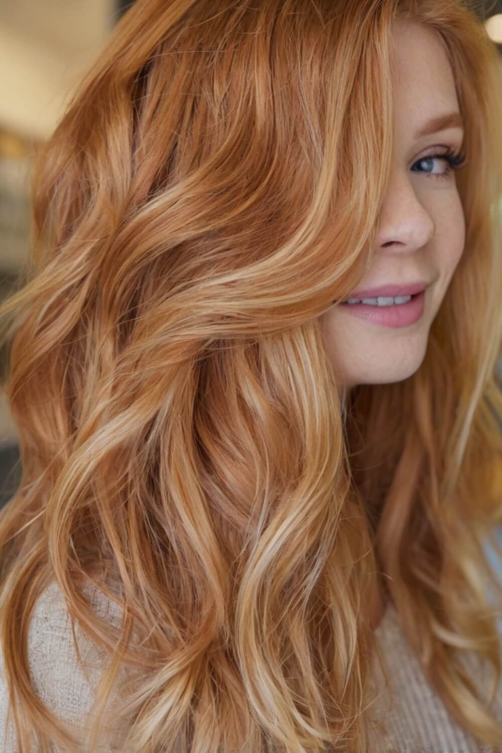 Strawberry Blonde Balayage